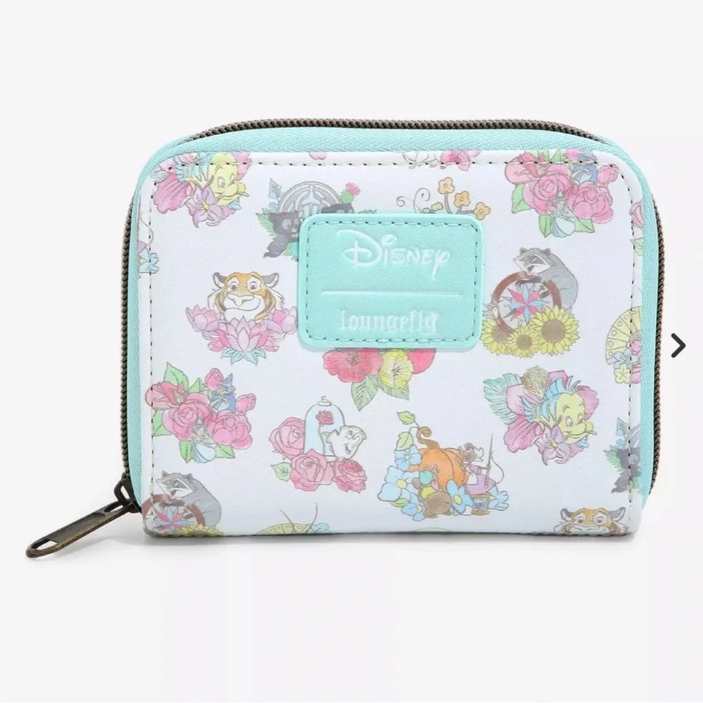 Loungefly Disney Sidekicks Mini Zip Wallet